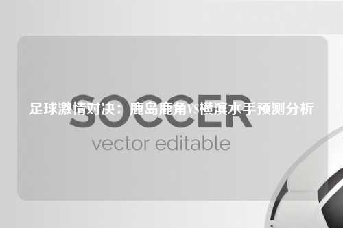 足球激情对决：鹿岛鹿角VS横滨水手预测分析
